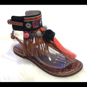 Sam Edelman Gere Sandals Size 6 Bohemian Shoes